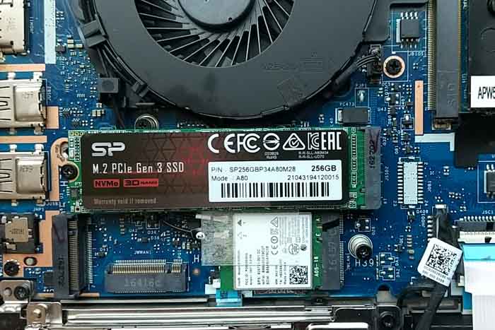 Zbook15 G3のSSD交換例。そこそこ速くなりました