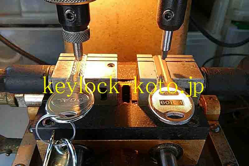 ディンプルキー、彫刻キー(ウェーブキー)などハイセキュリティー他特殊な鍵のスペアキーも作ります。キー・ロック・サービス湖東・湖北エリア出張所、滋賀県近江八幡市の鍵屋